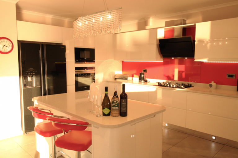 kitchen at Villa Darymine