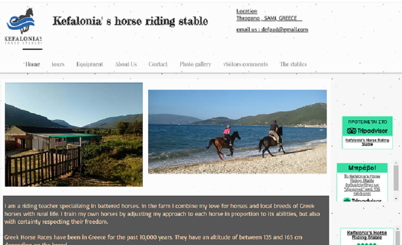 Kefalonia Horse Riding and Stables